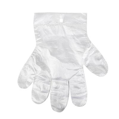 Перчатки полиэтиленовые L EleGreen (100шт/уп) отрывные с европодвесом прозрачный в интернет-магазине ГК Эксперт