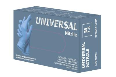Перчатки нитриловые XL MATRIX (100шт/уп) ZP Universal голубой в интернет-магазине ГК Эксперт
