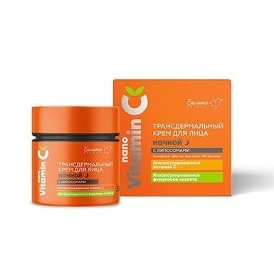 Трансдермальный крем для лица ночной с липосомами серии nanoVitamin C  в интернет-магазине ГК Эксперт