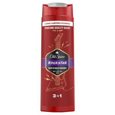 Мужской гель для душа + шампунь 3 в 1 (400мл) Old Spice Rockstar в интернет-магазине ГК Эксперт