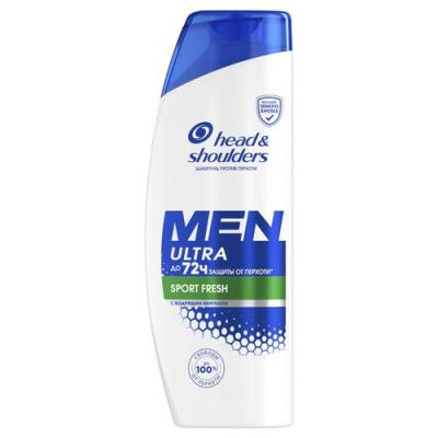 Шампунь (400мл) Head & Shoulders от перхоти Men Ultra Sport Fresh в интернет-магазине ГК Эксперт