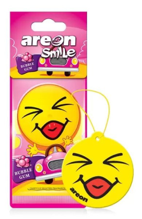 Ароматизатор Smile Ring Bubble Gum картонка смайл  в интернет-магазине ГК Эксперт