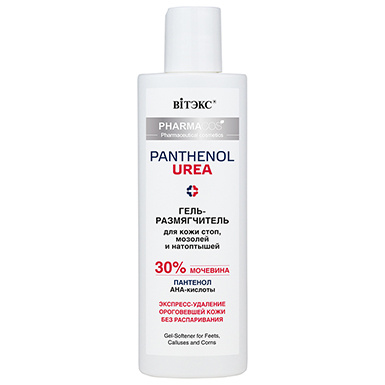 Pharmacos PANTHENOL UREA Гель-размягчитель для кожи стоп, мозолей и натоптышей в интернет-магазине ГК Эксперт