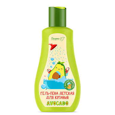 Гель-пена детская для купания серии AVOCADO 250 г в интернет-магазине ГК Эксперт