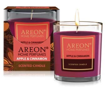 Свеча ароматическая Яблоко и Корица AREON HOME Parfume (120гр) в интернет-магазине ГК Эксперт