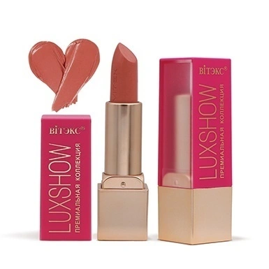 LUXSHOW РОСКОШНАЯ ГУБНАЯ ПОМАДА Тон 606, Карамельный капучино в интернет-магазине ГК Эксперт