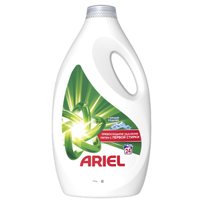 Гель для стирки белья (1,56л) Ariel Горный родник автомат в интернет-магазине ГК Эксперт