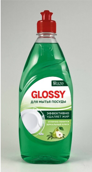 Средство для мытья посуды "Glossy" 500 мл в интернет-магазине ГК Эксперт