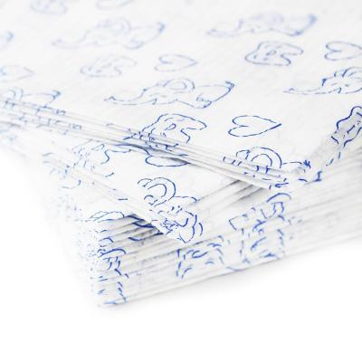 Салфетки одноразовые 33*45см (500шт/уп) SMZ ламинированные (бумага+полиэтилен) белый с рисунком в интернет-магазине ГК Эксперт