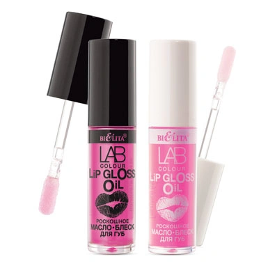 Роскошное масло-блеск для губ 01 Pink Grape LAB colour в интернет-магазине ГК Эксперт