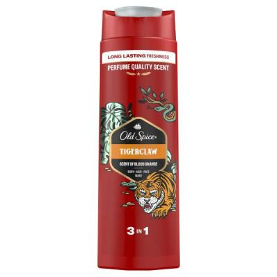 Мужской гель для душа + шампунь 3 в 1 (400мл) Old Spice Tiger Claw в интернет-магазине ГК Эксперт