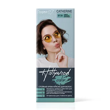 Краска для волос Hollywood color тон Catherine №7.36 темный шоколадно-коричневый в интернет-магазине ГК Эксперт