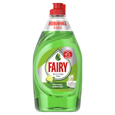 Средство для мытья посуды (430мл) Fairy Platinum Лайм в интернет-магазине ГК Эксперт