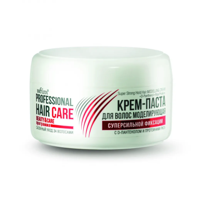КРЕМ-ПАСТА для волос моделирующая суперсильной фиксации для создания стильных причесок в интернет-магазине ГК Эксперт