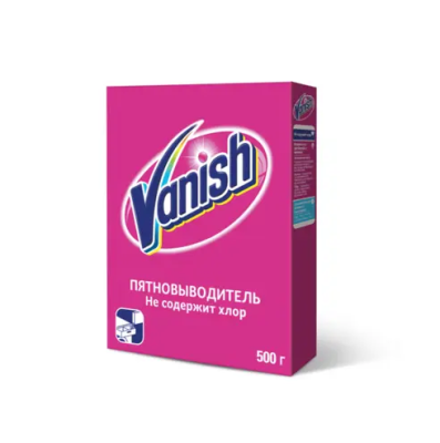 Пятновыводитель для тканей (500г) VANISH порошкообразный в интернет-магазине ГК Эксперт
