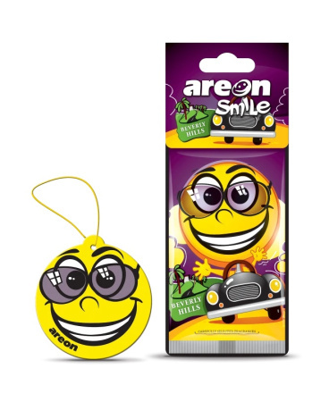 Ароматизатор Smile Ring Beverly Hills картонка смайл  в интернет-магазине ГК Эксперт