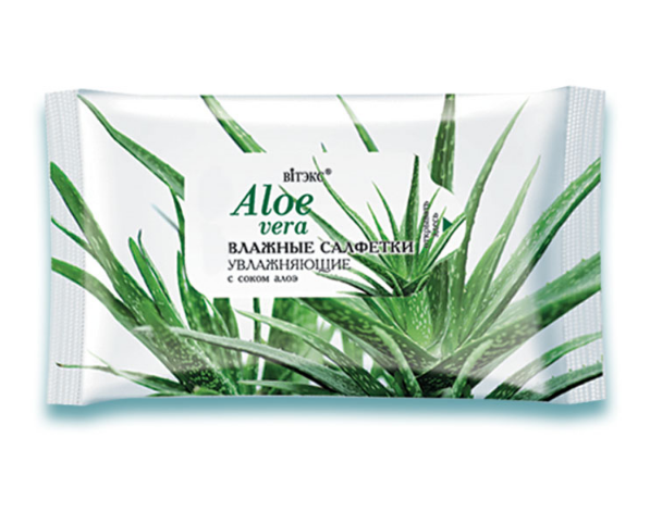 Влажные салфетки УВЛАЖНЯЮЩИЕ с соком алоэ 15 шт в интернет-магазине ГК Эксперт
