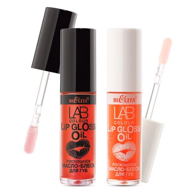 Роскошное масло-блеск для губ 02 Red Peach LAB colour в интернет-магазине ГК Эксперт