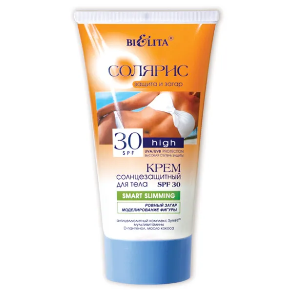 КРЕМ солнцезащитный для тела SPF 30 SMART SLIMMING РОВНЫЙ ЗАГАР и МОДЕЛИРОВАНИЕ ФИГУРЫ в интернет-магазине ГК Эксперт
