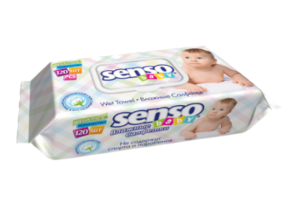 Салфетки влажные для детей (120шт/уп) Senso Baby  в интернет-магазине ГК Эксперт