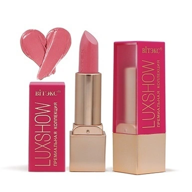 LUXSHOW РОСКОШНАЯ ГУБНАЯ ПОМАДА Тон 601, Жемчужная роза в интернет-магазине ГК Эксперт
