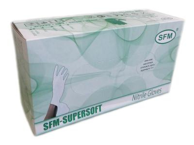 Перчатки нитриловые XS SFM (200шт/уп) Supersoft мед. смотр. нестер. неопудр. текстур. голубой в интернет-магазине ГК Эксперт