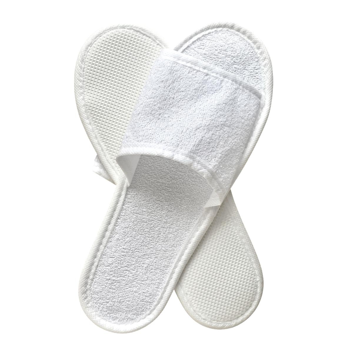 Стельки одноразовые (1пара/уп) SMZ Махровые Классик 3мм с открытым мысом белые в интернет-магазине ГК Эксперт