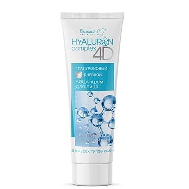 Гиалуроновый дневной AQUA-крем для лица HYALURON complex 4D в интернет-магазине ГК Эксперт