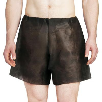 Трусы-шорты одноразовые (1шт/уп) BEAJOY мужские SMS (40г/м2) черный в интернет-магазине ГК Эксперт