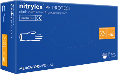 Перчатки нитриловые XS Nitrylex (200шт/уп) PF PROTECT в интернет-магазине ГК Эксперт
