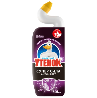 Чистящее средство для унитазов (500мл) Туалетный Утенок Антиналет в интернет-магазине ГК Эксперт
