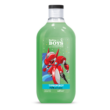 Гель для душа "Турборобот" Belita Boys. Для мальчиков 7-10 лет в интернет-магазине ГК Эксперт