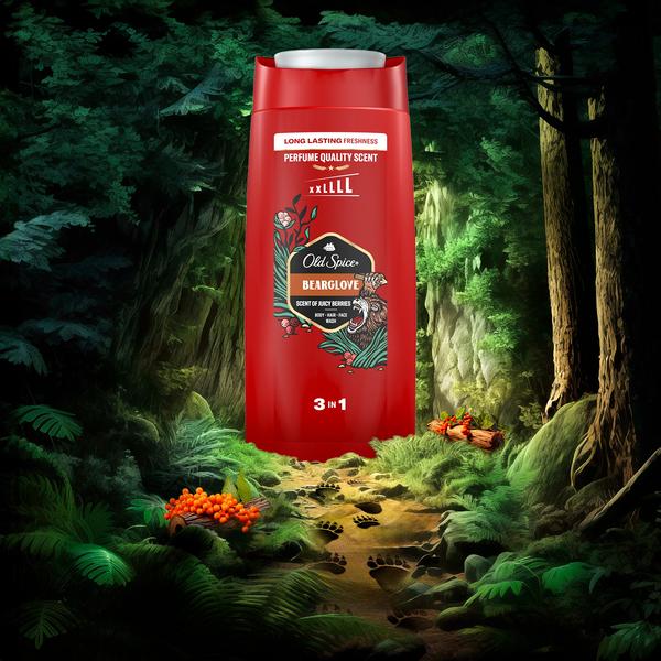 Мужской гель для душа + шампунь 3 в 1 (675мл) Old Spice Bearglove в интернет-магазине ГК Эксперт