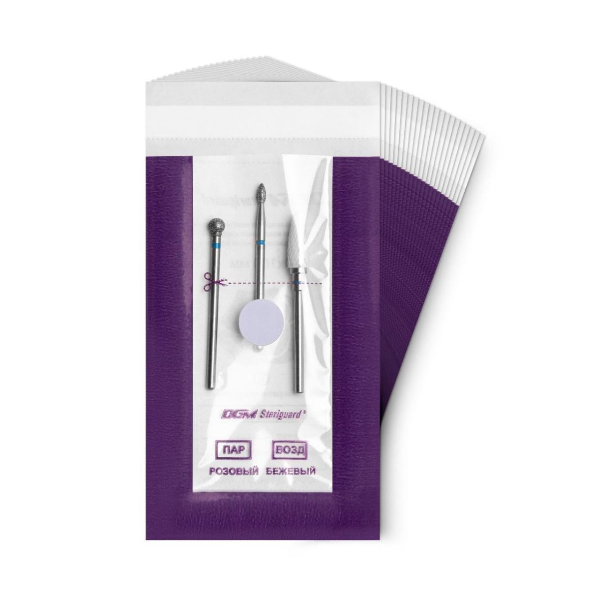 Пакеты комбинированные для стерилизации (100шт/уп) DGM Steriguard МедиТрейд (60*100мм) фиолетовый в интернет-магазине ГК Эксперт