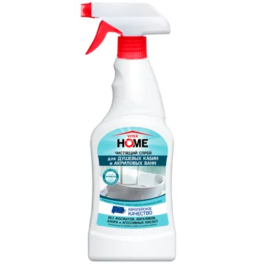 VITEX HOME Чистящий спрей для ДУШЕВЫХ КАБИН и АКРИЛОВЫХ ВАНН в интернет-магазине ГК Эксперт