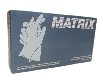 Перчатки нитриловые M MATRIX (100шт/уп) голубой в интернет-магазине ГК Эксперт