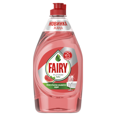 Средство для мытья посуды (430мл) Fairy Platinum Арбуз в интернет-магазине ГК Эксперт