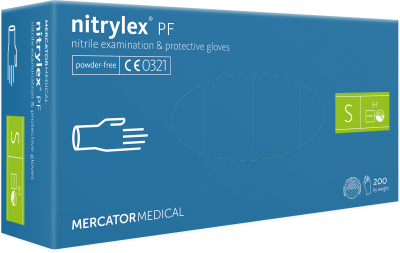 Перчатки нитриловые S Nitrylex (200шт/уп) PF фиолетовый в интернет-магазине ГК Эксперт