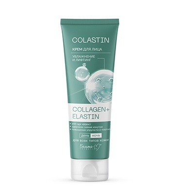 Крем для лица увлажнение и лифтинг COLLAGEN+ELASTIN COLASTIN 100 мл в интернет-магазине ГК Эксперт