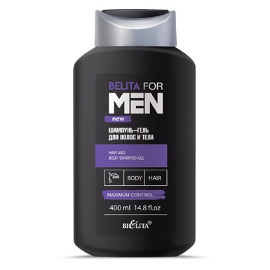 Шампунь-гель для волос и тела Belita for Men в интернет-магазине ГК Эксперт