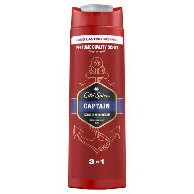 Мужской гель для душа + шампунь 3 в 1 (400мл) Old Spice Captain в интернет-магазине ГК Эксперт