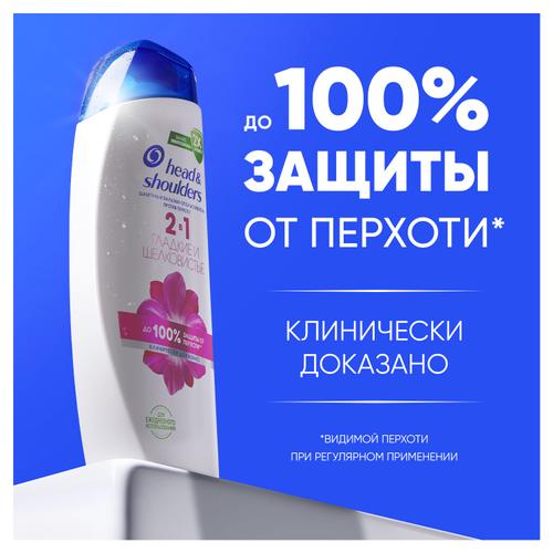 Шампунь и бальзам-ополаскиватель (400мл) Head & Shoulders от перхоти 2 в 1 Гладкие и шелковистые в интернет-магазине ГК Эксперт