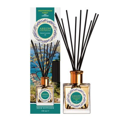 Аромадиффузор AREON HOME Perfume Sticks Nature Oil (150мл) Meditteranian Forest & Lavender Oil в интернет-магазине ГК Эксперт