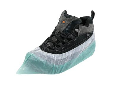 Бахилы полиэтиленовые (1000шт/уп) MEDСЕРВИС СУПЕР 40 (40мкм) бело-зеленый в евроблоке в интернет-магазине ГК Эксперт