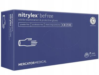 Перчатки нитриловые L Nitrylex (100шт/уп) beFree в интернет-магазине ГК Эксперт