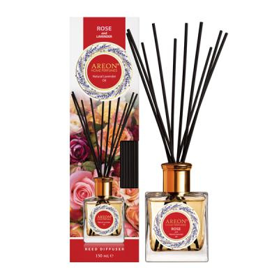 Аромадиффузор AREON HOME Perfume Sticks Nature Oil (150мл) Rose & Lavender Oil в интернет-магазине ГК Эксперт