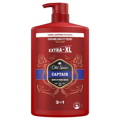 Мужской гель для душа + шампунь 3 в 1 (1000мл) Old Spice Captain в интернет-магазине ГК Эксперт