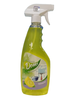 Средство для мытья стекол (500мл) DOMI Лимон в интернет-магазине ГК Эксперт