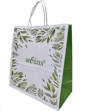 Пакет с кручёными ручками "BELITA Зелень" в интернет-магазине ГК Эксперт