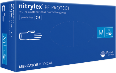 Перчатки нитриловые M Nitrylex (100шт/уп) PF PROTECT в интернет-магазине ГК Эксперт